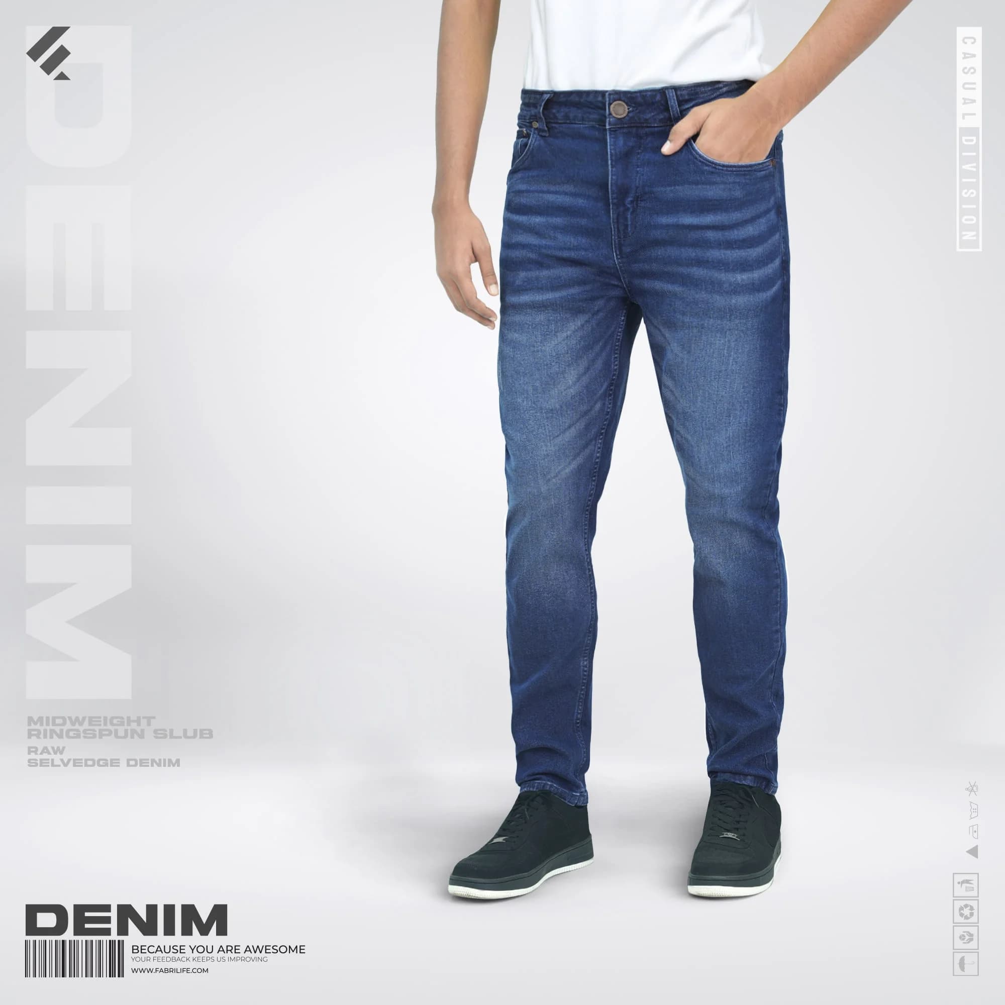 Denim Trouser